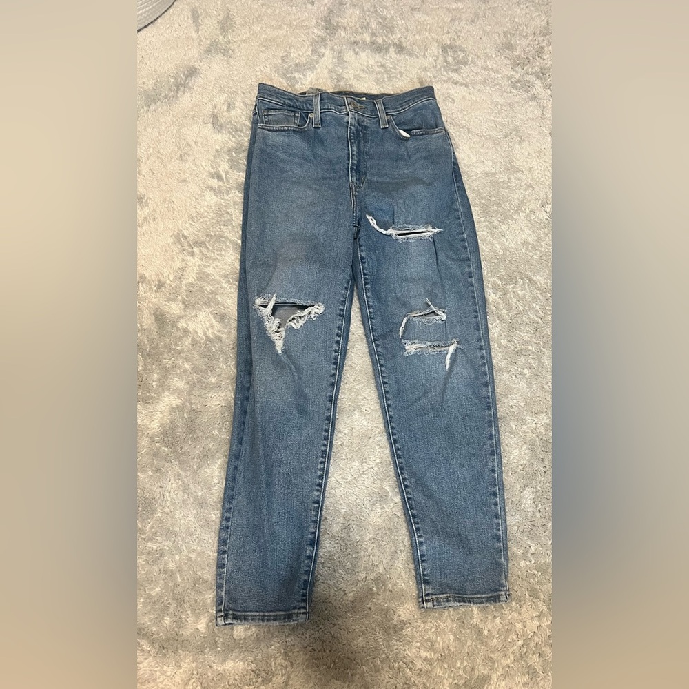 High Waist Mom Jean